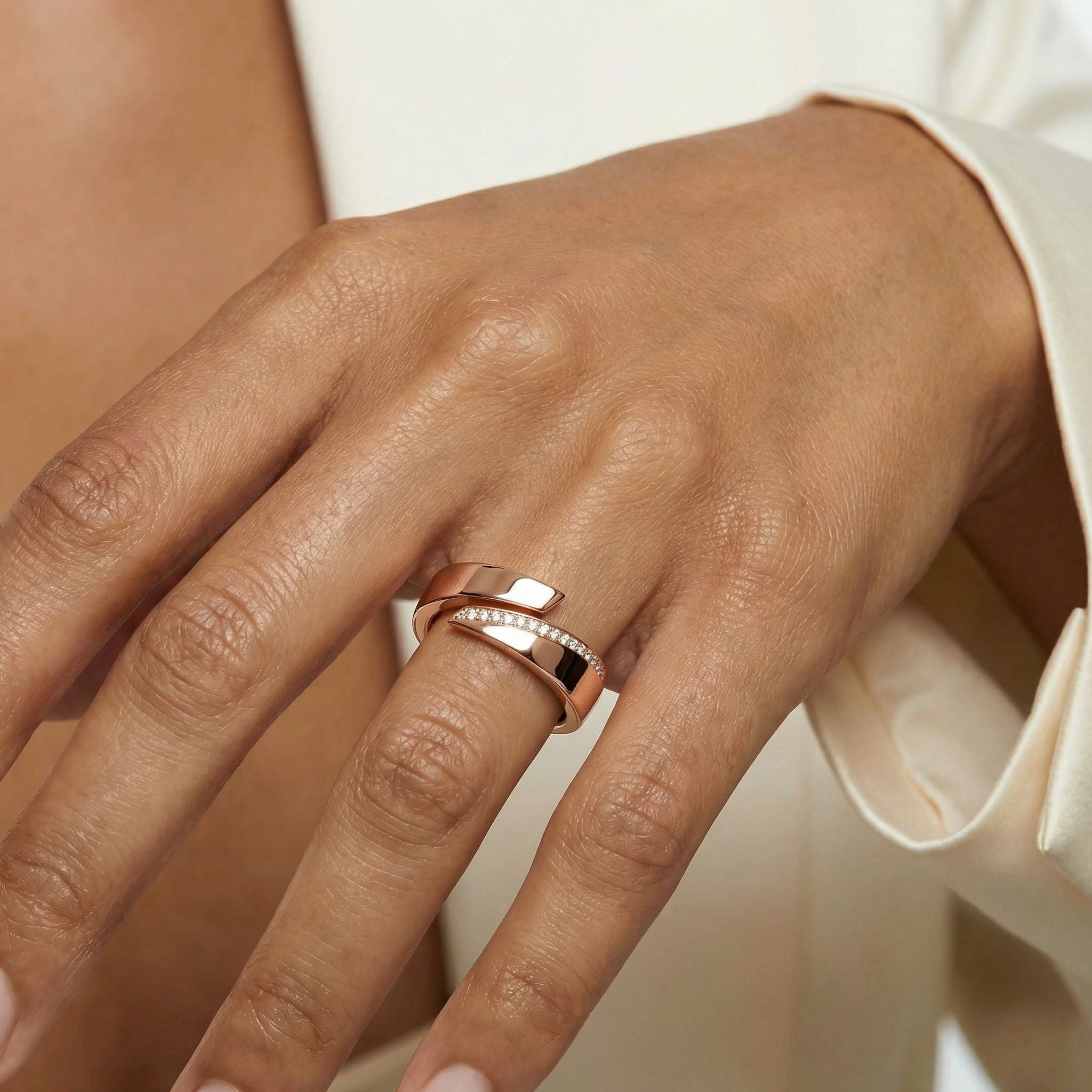 IMPERARI OPUS – FORM RING ROSE GOLD